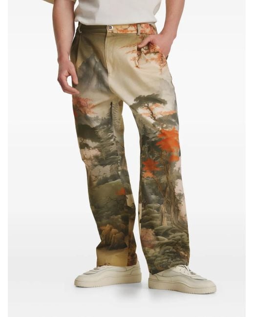 IRINA VOINEA Natural Pantalon Japanese for men