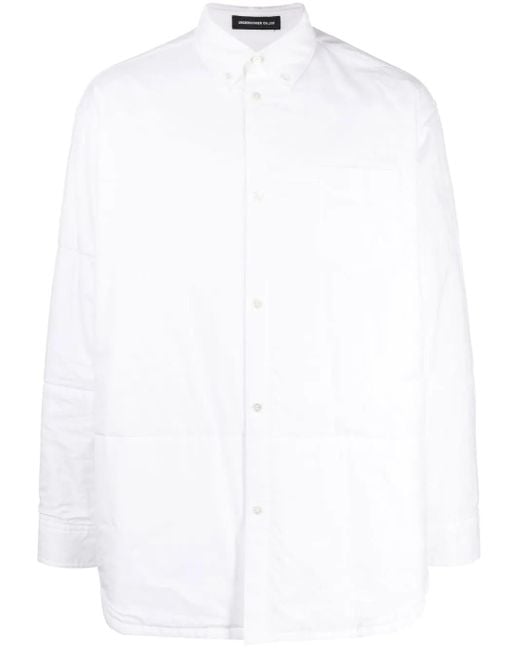 メンズ Undercover ロングスリーブ シャツ White