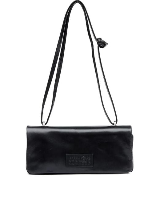 Bolso de hombro New Numeric MM6 by Maison Martin Margiela de color Black