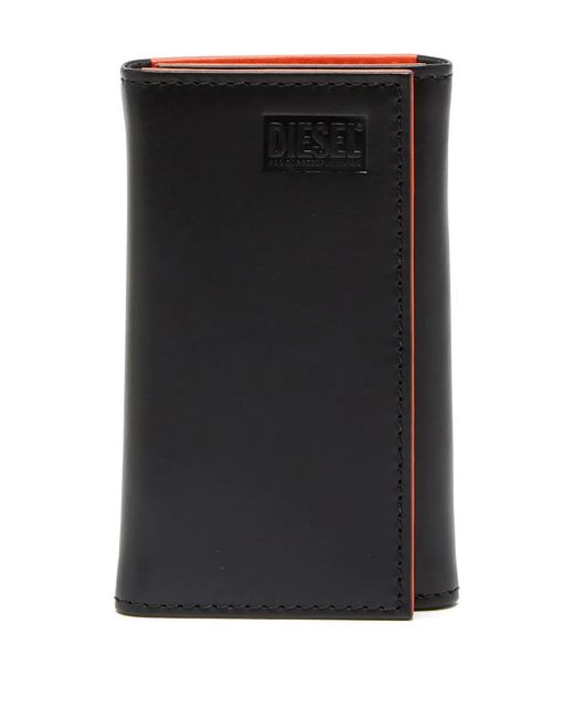 メンズ DIESEL レザーキーケース Black