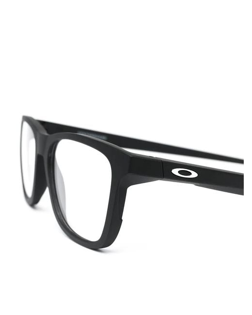 Oakley Brown Square Frame Glasses for men