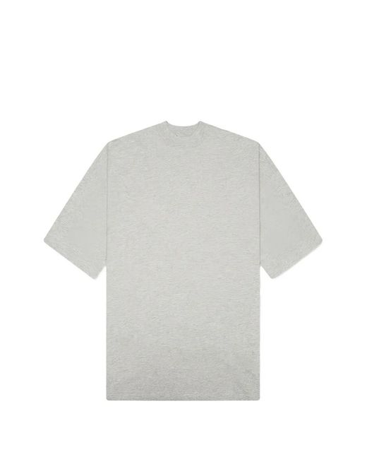 Jil Sander White Mock-Neck T-Shirt for men