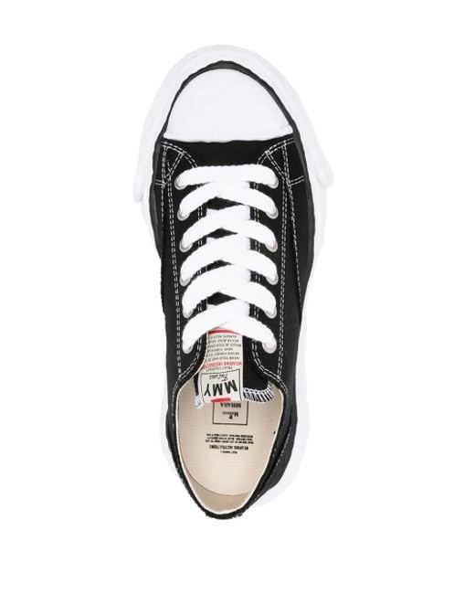 Maison Mihara Yasuhiro Black Peterson 23 Low Top Sneakers
