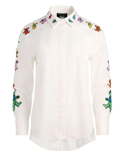 Chemise Dimitra Alice + Olivia en coloris White