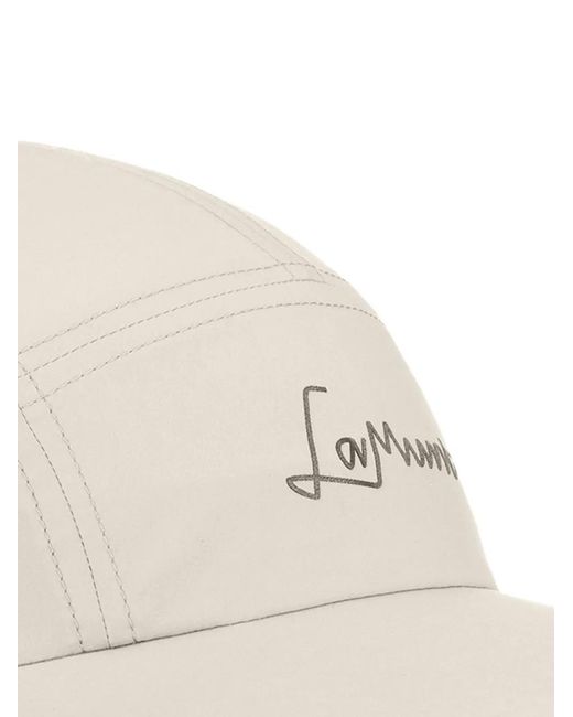 Lamunt White Martha Light Perforated-Details Cap