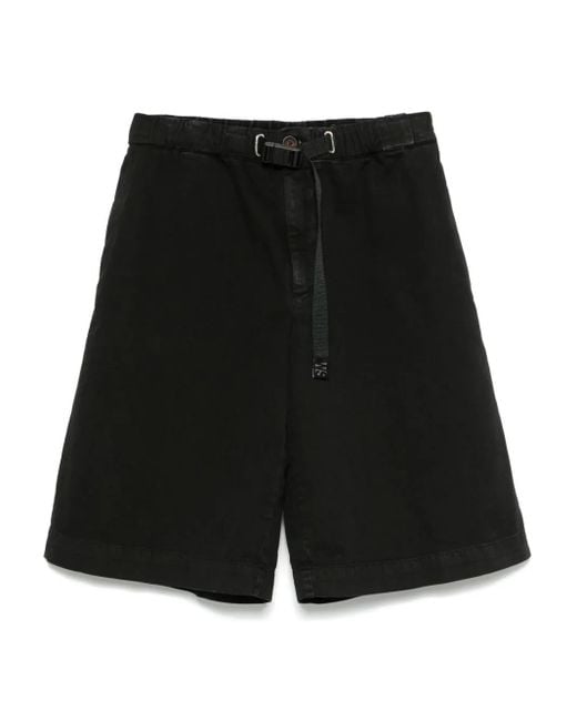 メンズ White Sand ツイル バミューダショーツ Black