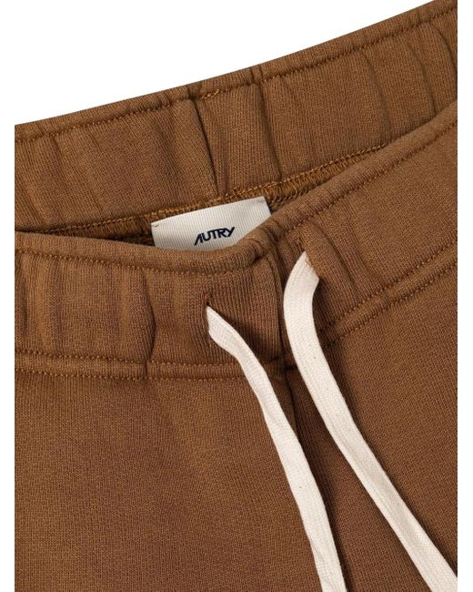 Autry Brown Embroidered Drawstring Pants