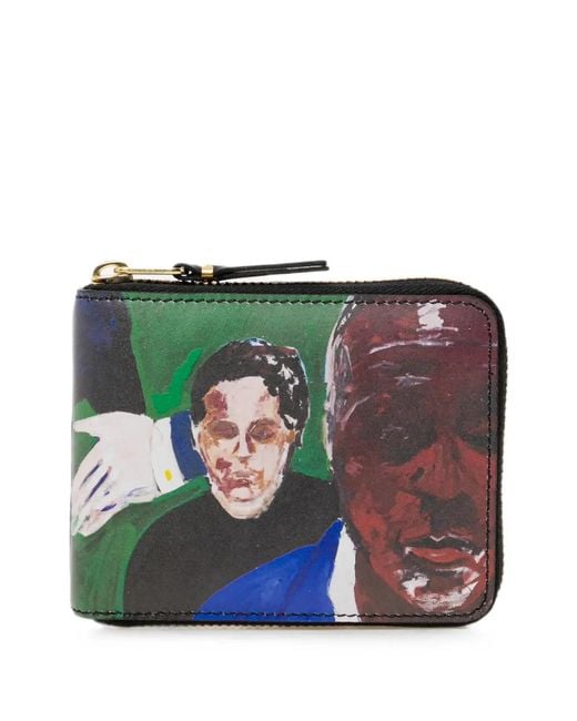 Comme des Garçons Green Henry Taylor Wallet