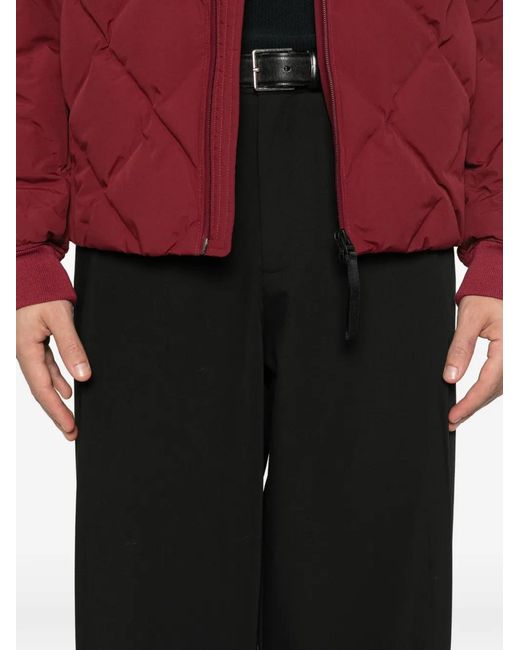 ALPHATAURI Black Porter Trousers for men