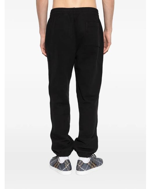 Burberry Black Sid' Sweatpants for men