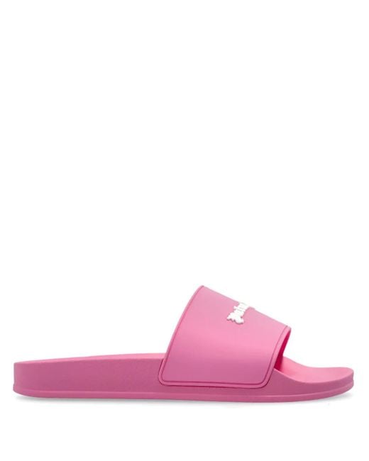 Palm Angels Pink Flat Shoes
