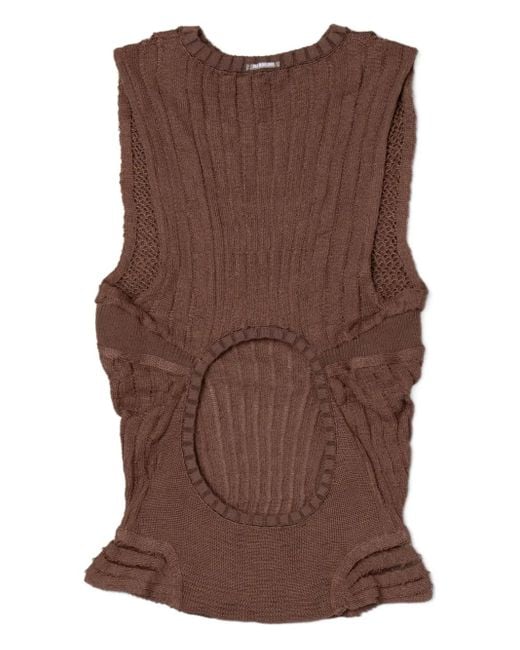 Isa Boulder Brown Rider Top
