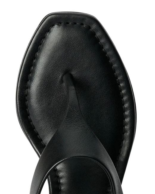 Our Legacy Black Karasu Leather Sandals