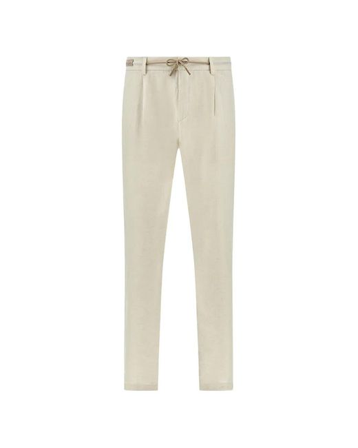Pantalones Chinos Con Cordones Paul & Shark de hombre de color Natural