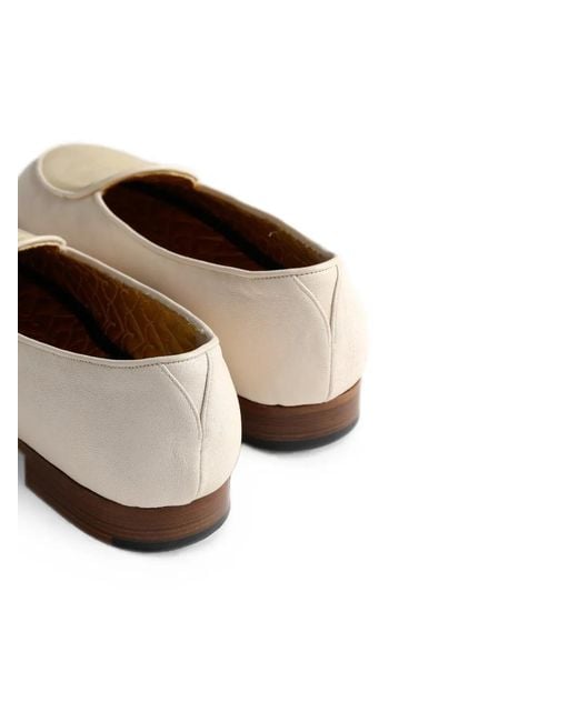 Fortela Natural Hampton Sheepskin Loafers for men