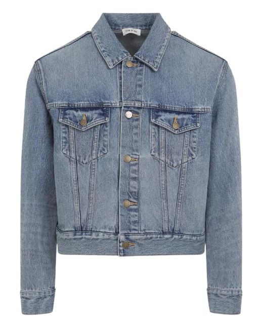 Fear Of God Blue Button-fastening Denim Jacket for men