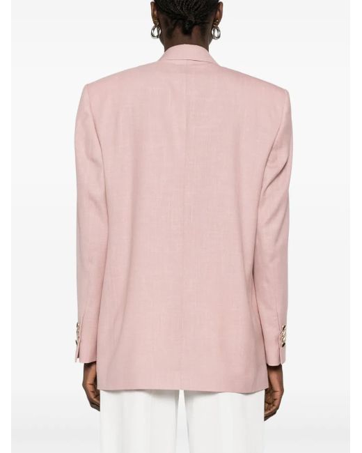 Lardini ブローチディテール ジャケット Pink