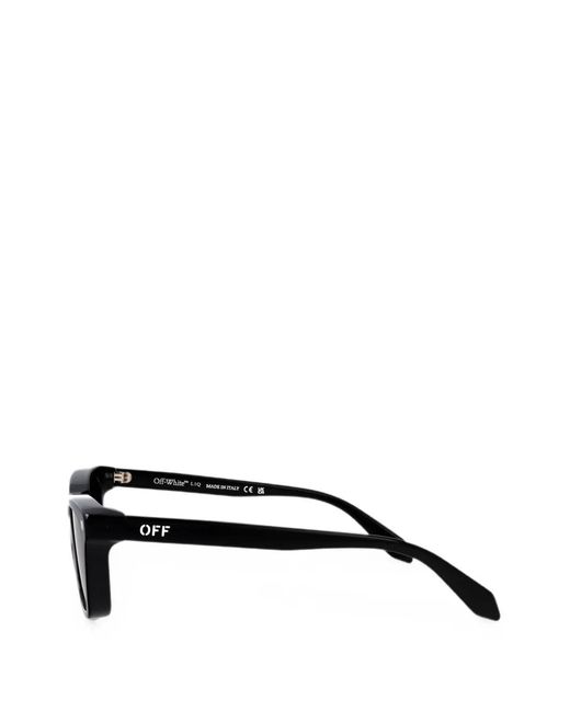 Off-White c/o Virgil Abloh Black Katy Square-Frame Sunglasses for men