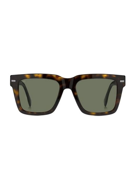 Gafas de sol con montura rectangular Boss de hombre de color Green