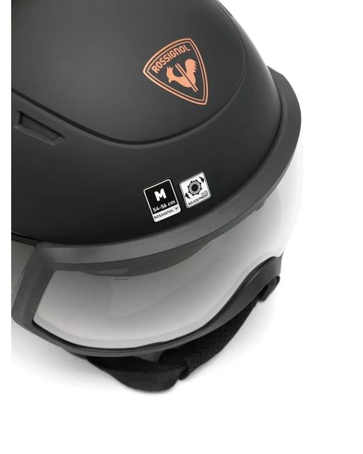 Rossignol Gray Allspeed Visor Impacts Ski Helmet