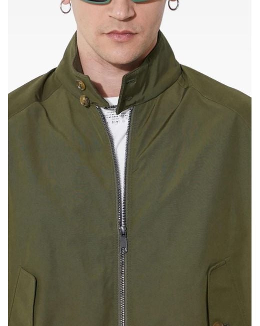 Baracuta Blue G9 Clicker Zip-Front Jacket for men