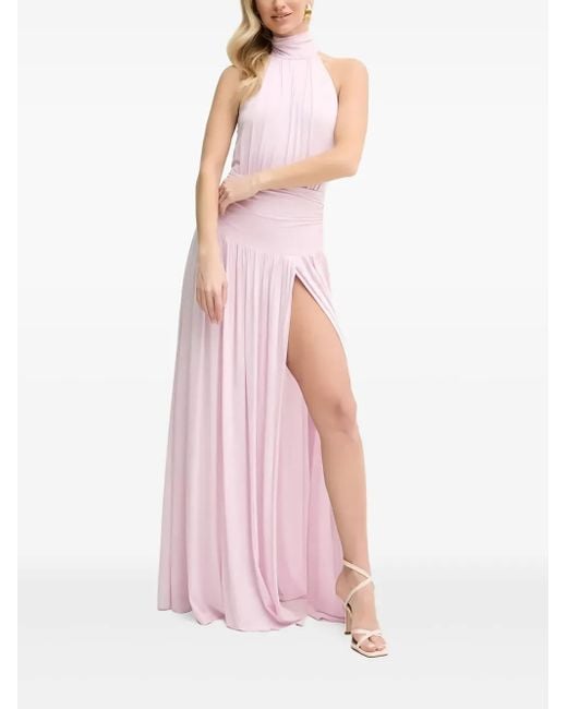 ELISABETTA FRANCHI ロングスリーブドレス ピンク 28221457_57649992_600.jpg