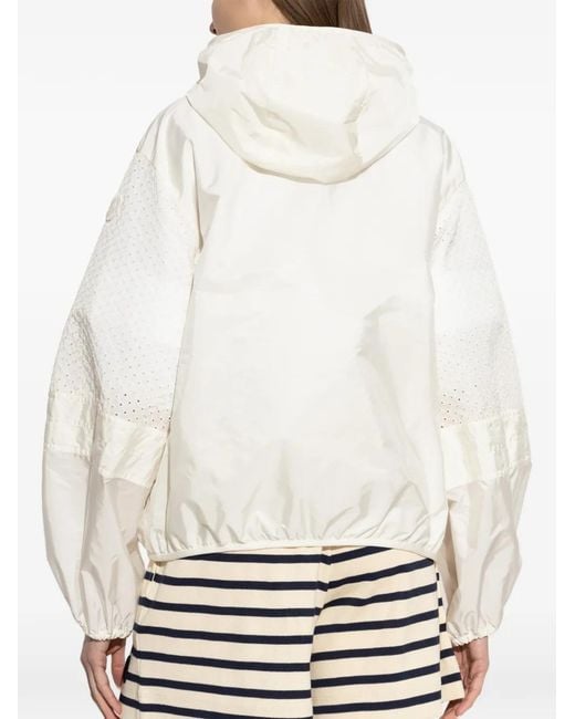 Moncler White Zelkova Jacket