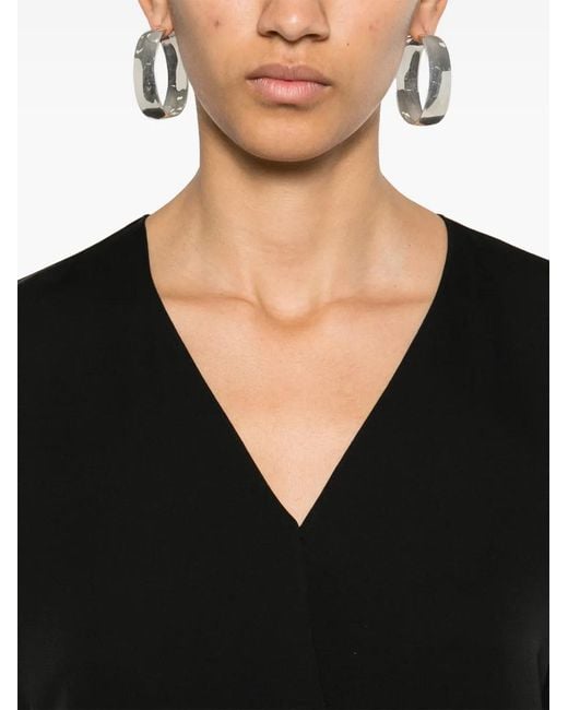 Theory Black Hidden Slit Bl.Moder Clothing