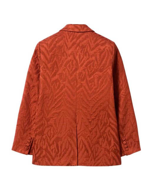 LaDoubleJ Textured Double-Breasted Jacket