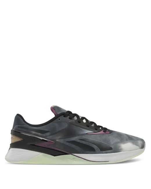 メンズ Reebok Nano X3 "core Black/washed Plum/storm Glow" スニーカー Gray