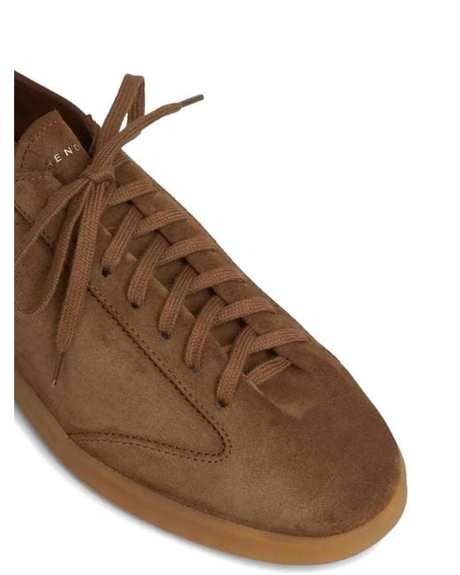 Henderson Brown Suede Sneakers for men