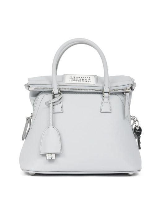Maison Margiela White Mini 5Ac Classique Tote Bag