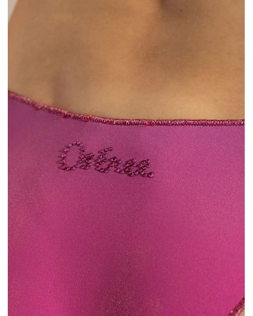 Oseree Purple Bikinis