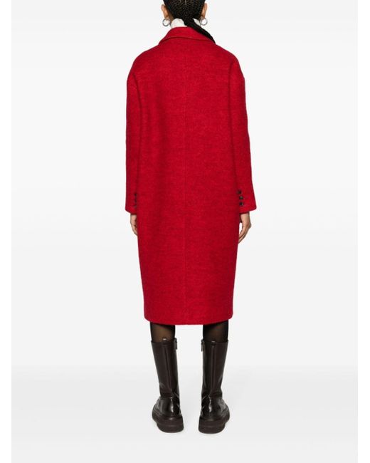Manteau Tao à boutonnière croisée Ba&sh en coloris Rouge | Lyst