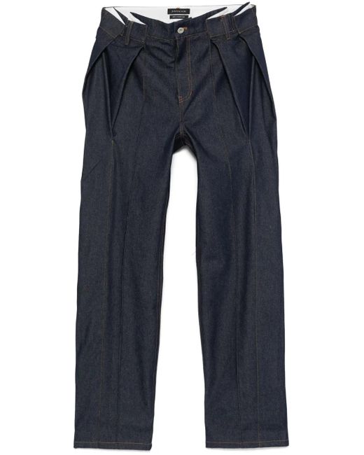 Jeans Con Arricciatura di JUNTAE KIM in Blue da Uomo