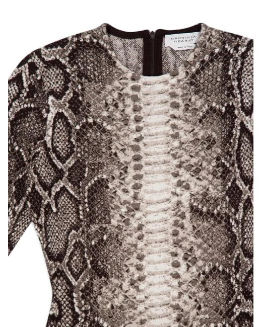 Gabriela Hearst Aalia ドレス Gray