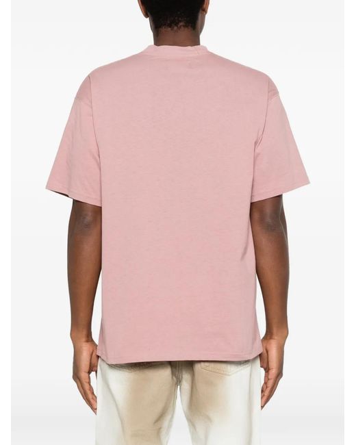 Magliano Pink Graphic Print T-Shirt for men