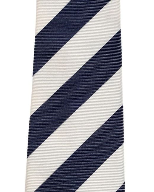DSquared² Blue D2 Striped Tie for men