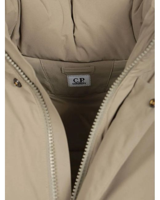 C P Company Natural Pro-Tek Lens-Detail Jacket for men