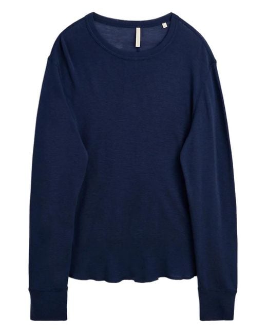 sunflower Blue Long-Sleeve Sweater for men