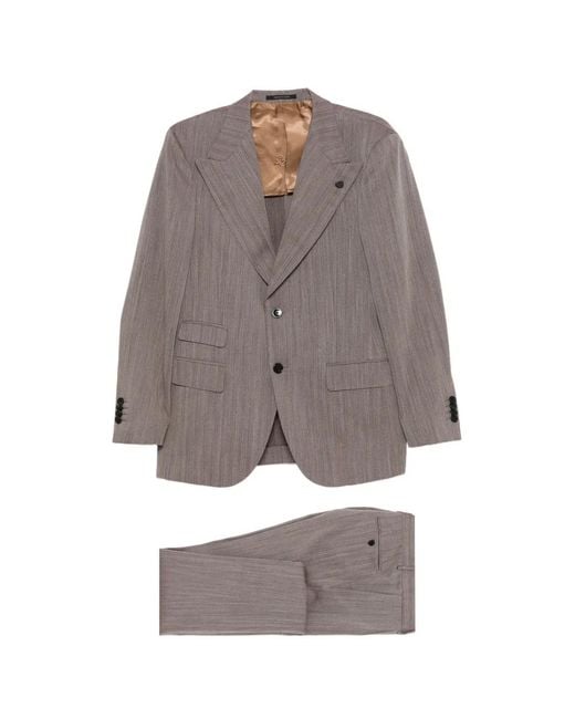 Gabriele Pasini Gray Pocket Suit for men