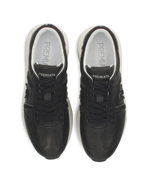 Premiata Black Bethcoin Sneakers