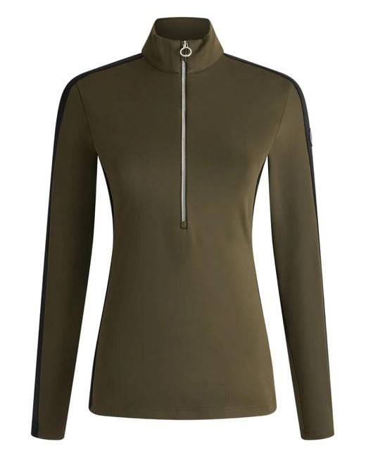 Top Da Sci Con Logo di Fusalp in Green