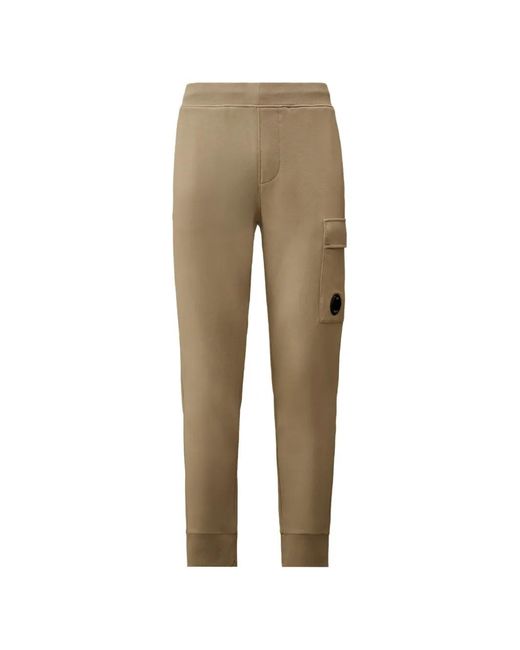 C P Company Natural Pocket Track Pants for men
