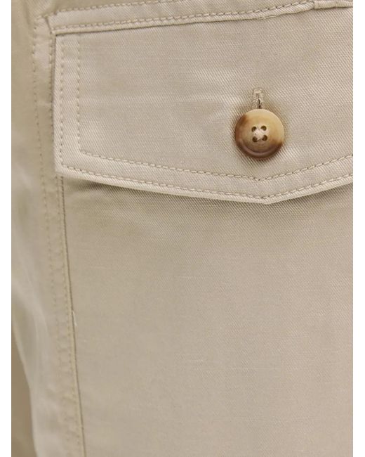 Guess Natural Cargo-Pocket Trousers for men