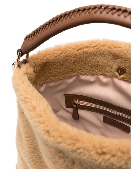 Roberto Festa Brown Bianca Two-Way Handbag