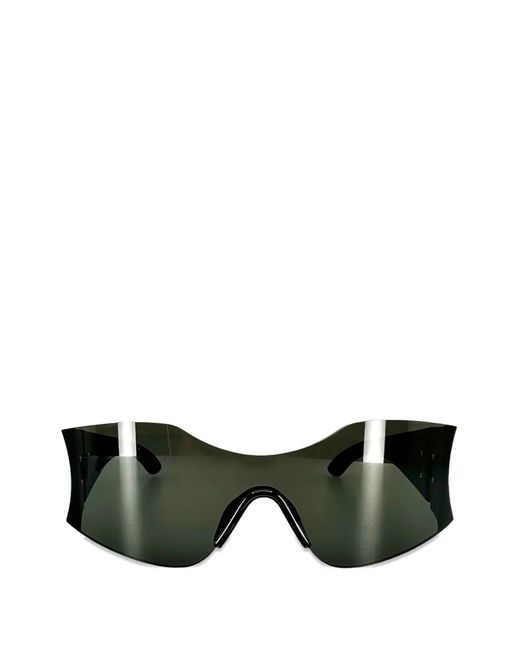 Balenciaga Black Hourglass Mask Sunglasses for men