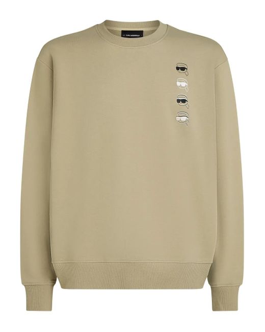 Karl Lagerfeld Ikon Sweater in het Natural voor heren