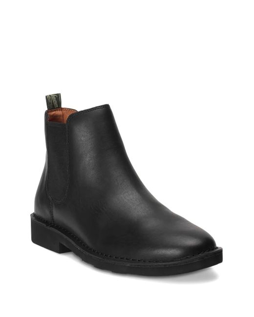 Polo Ralph Lauren Black Leather Chelsea Boots for men