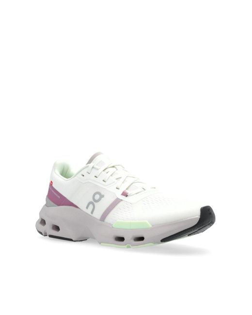 On Shoes White Cloudpulse Mesh Sneakers